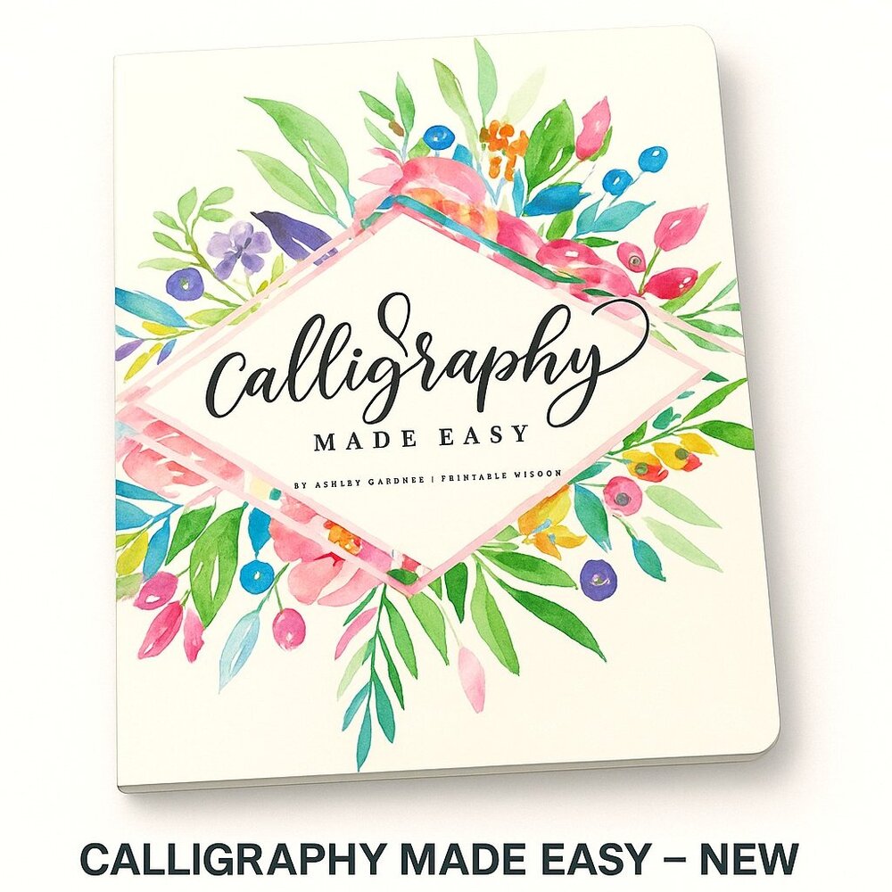 Calligraphy Made Easy– Floral Workbook